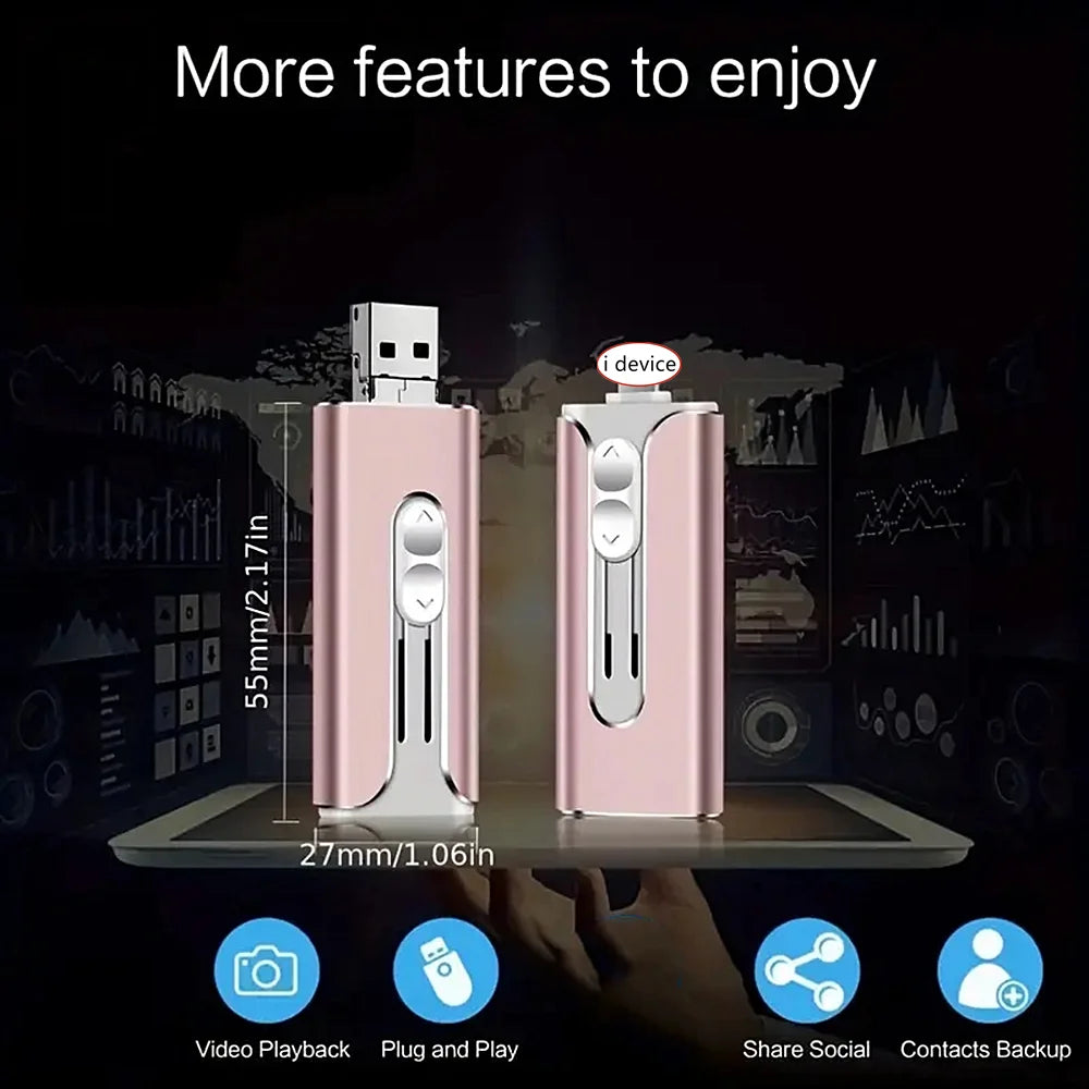 CrispCorner™ Everyday Carry Flash Drive